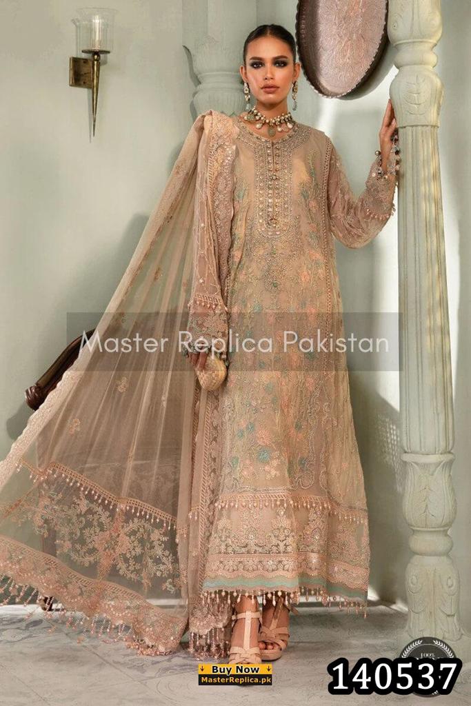 Maria B Chiffon Suit