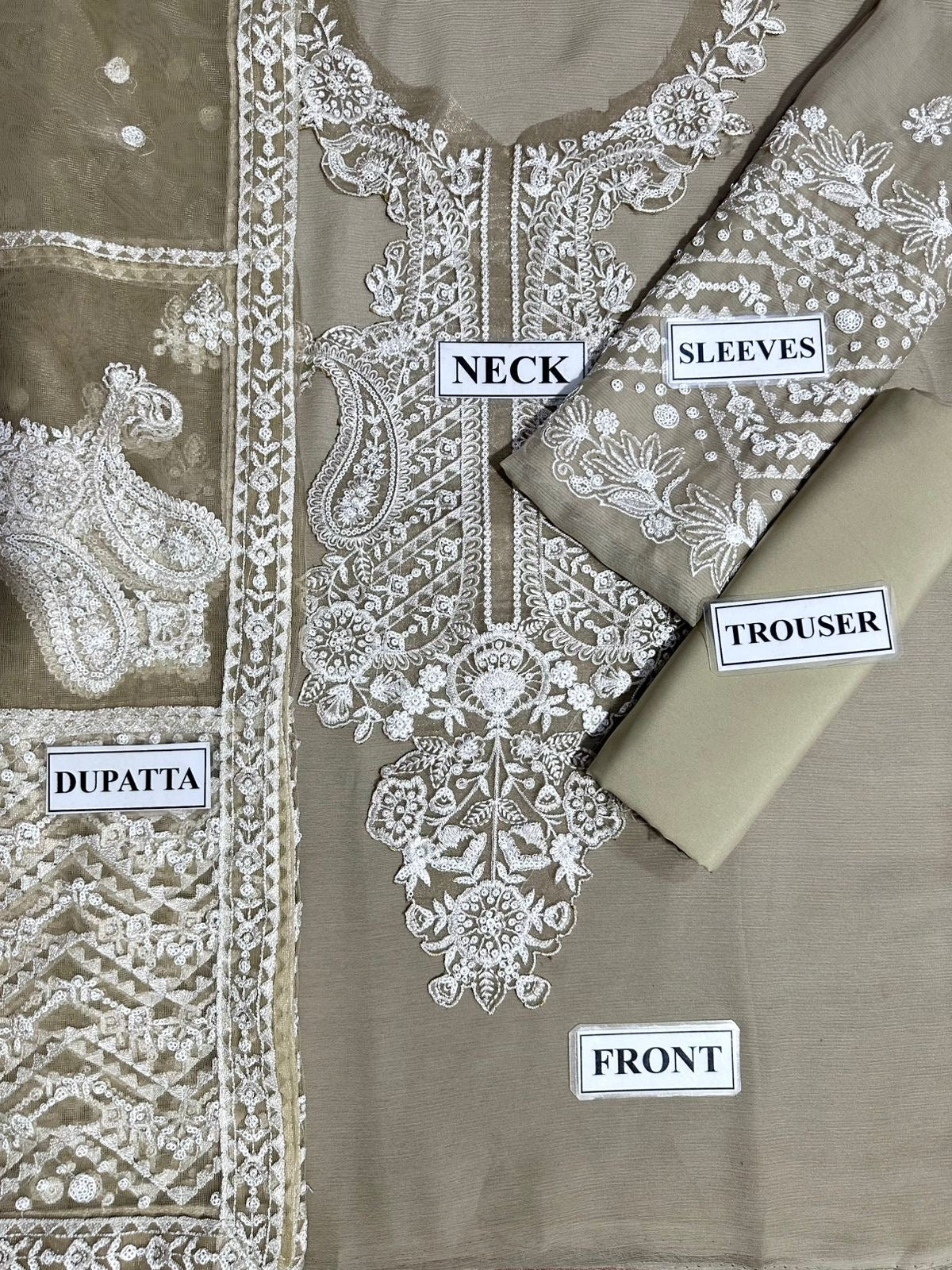 Baroque Chiffon Suit