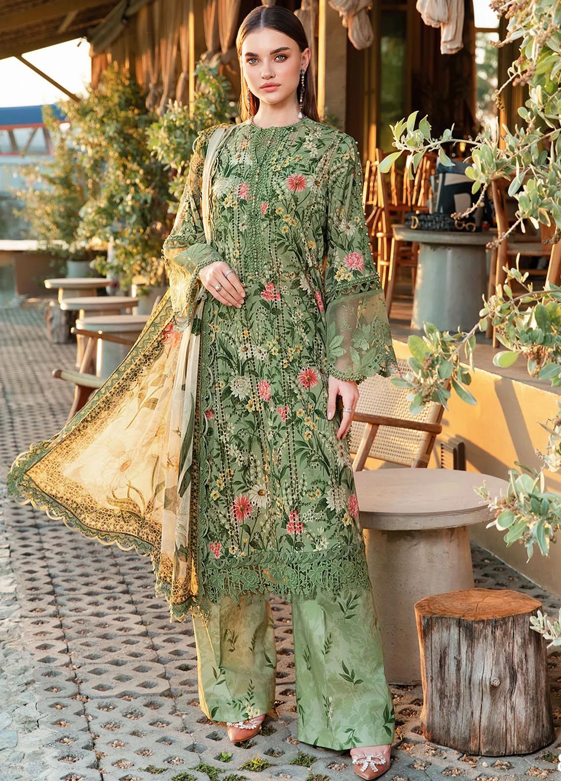 Maria B Lawn Suit