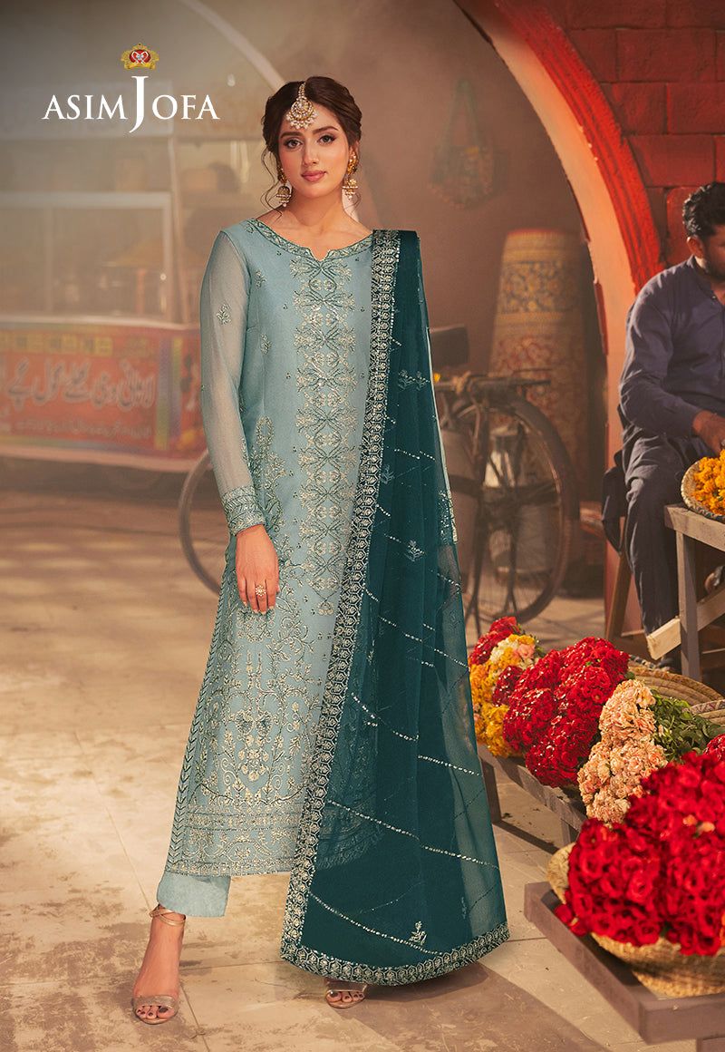 Asim Jofa Chiffon Suit