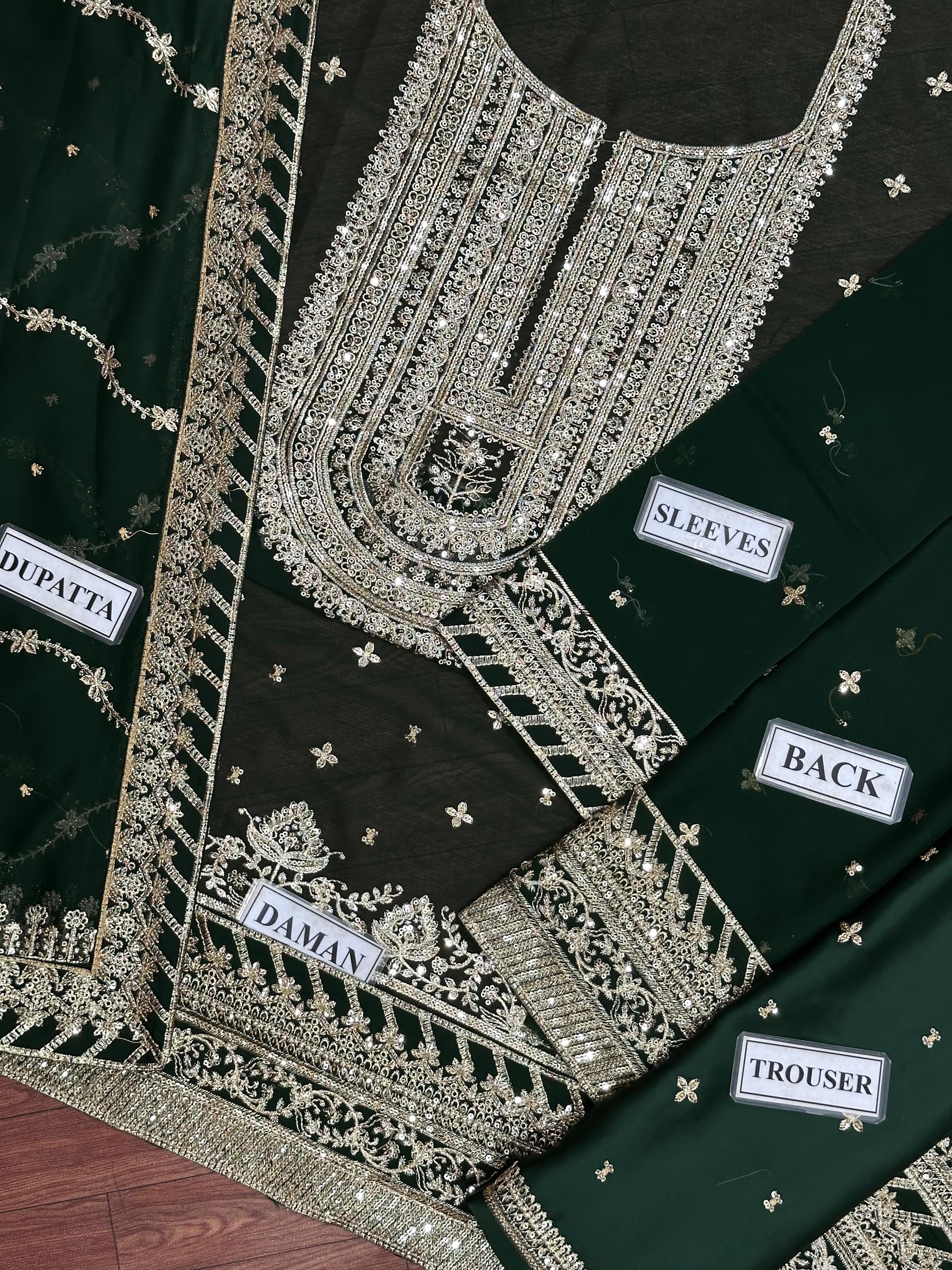 Asim Jofa Chiffon Suit