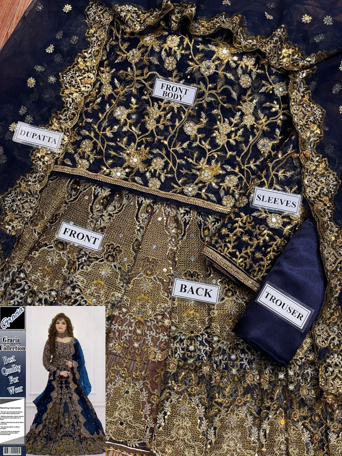 Kashees Net Bridal Suit