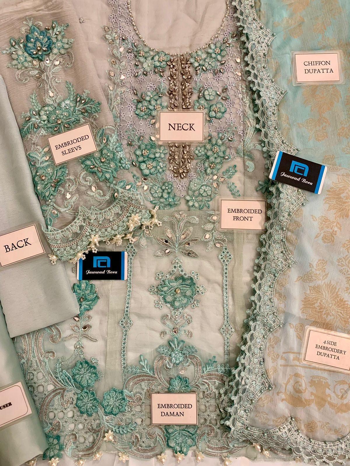 Maria B Chiffon Suit