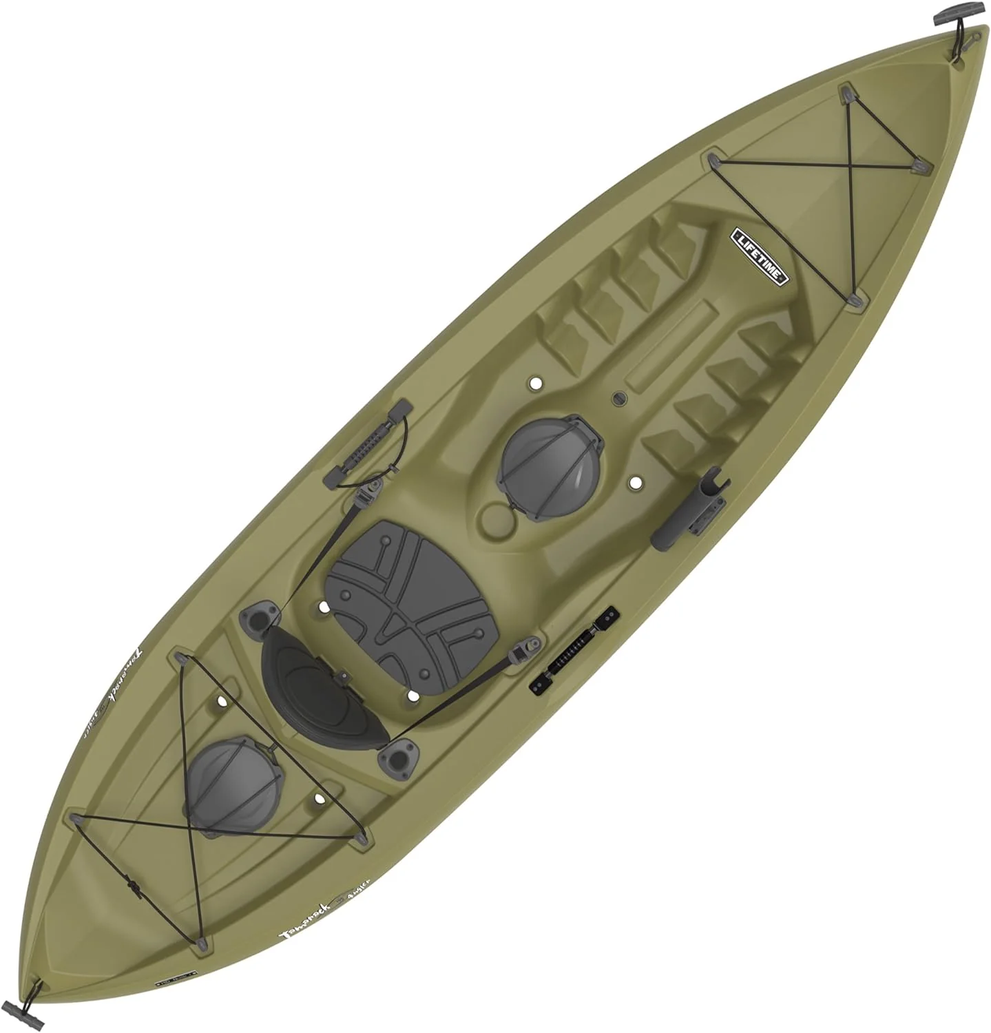 Lifetime Tamarack Angler Sit-On-Top Kayak, Olive, 120