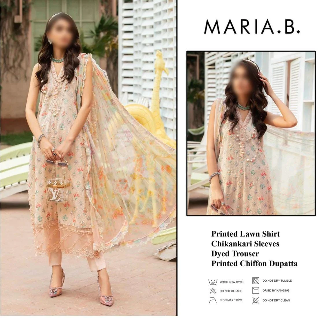 Maria B Lawn Suit