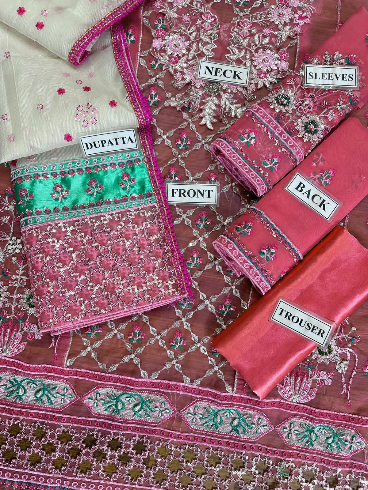 Elaf Organza Bridal Suit