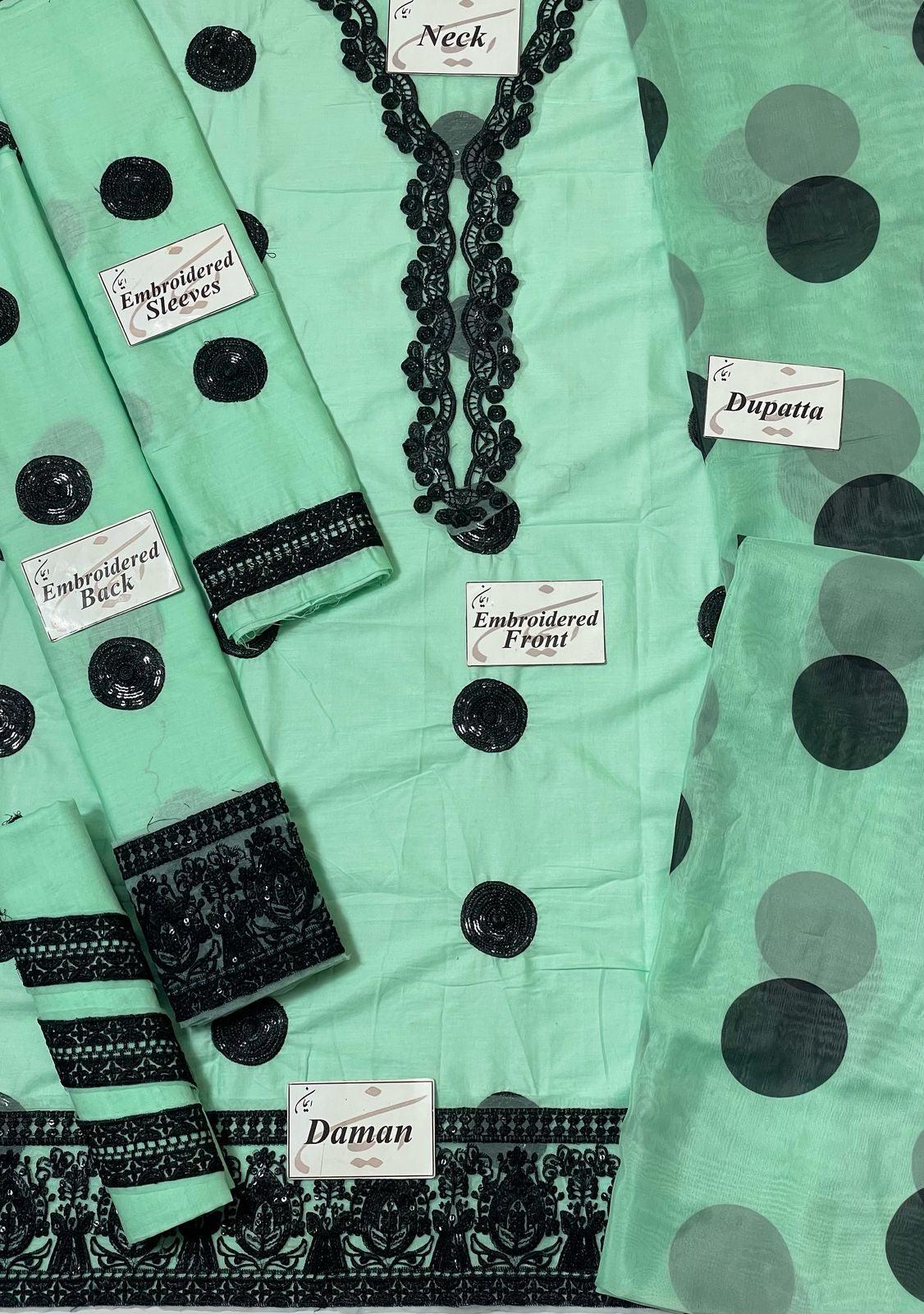 Zara Shahjahan Cotton Suit