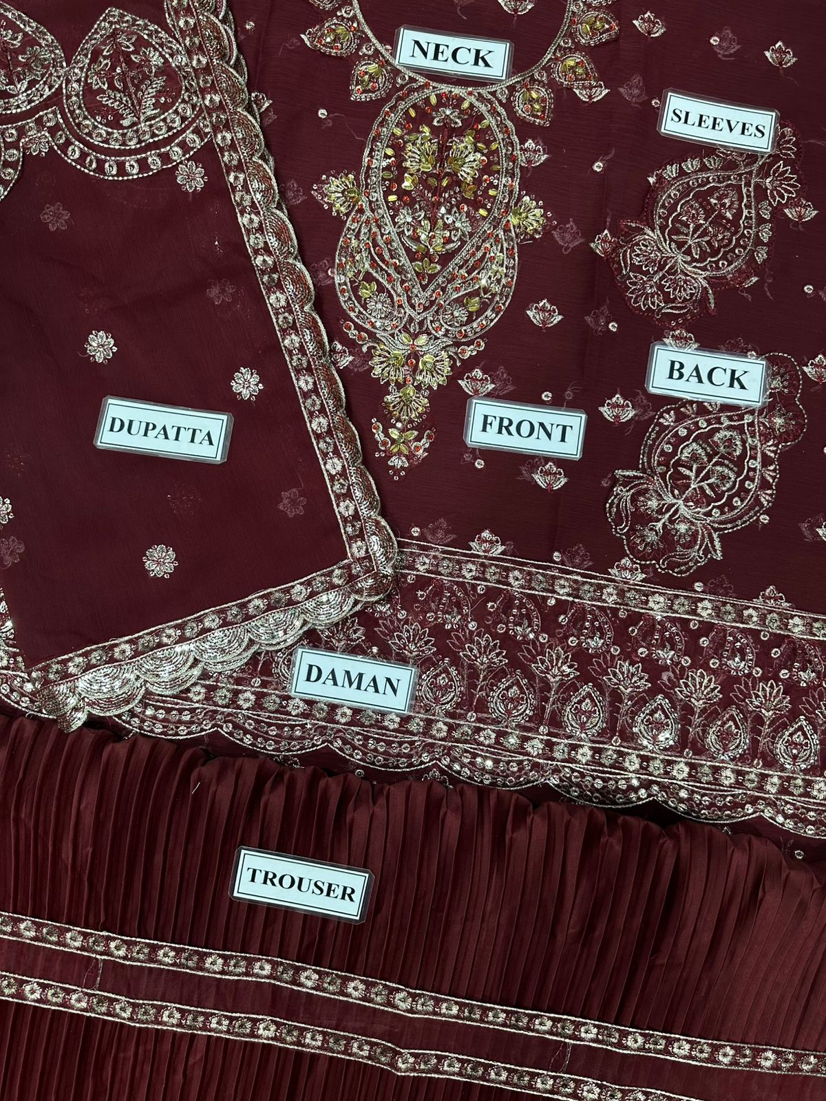 Alizeh Chiffon Bridal Suit