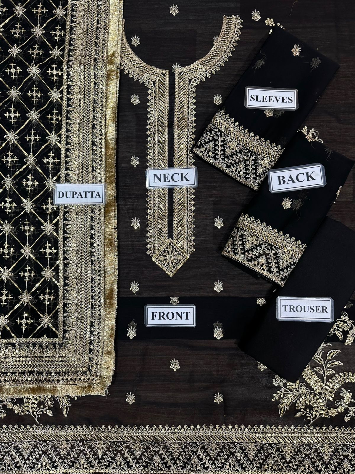 Kanwal Malik Chiffon Suit