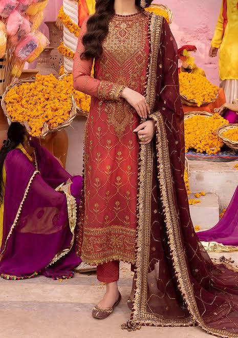 Asim Jofa Chiffon Suit