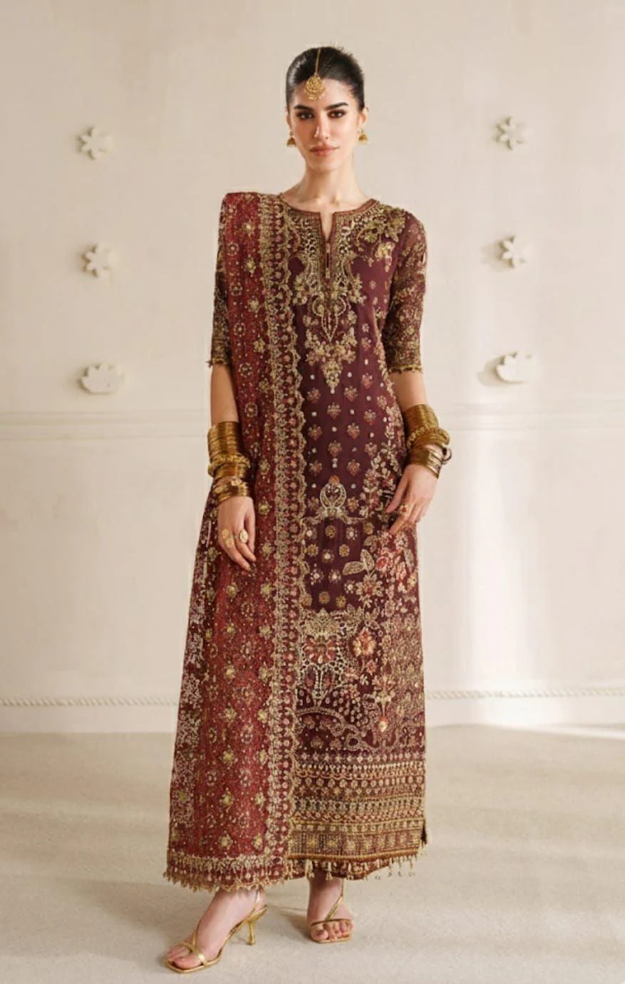 Baroque Chiffon Suit