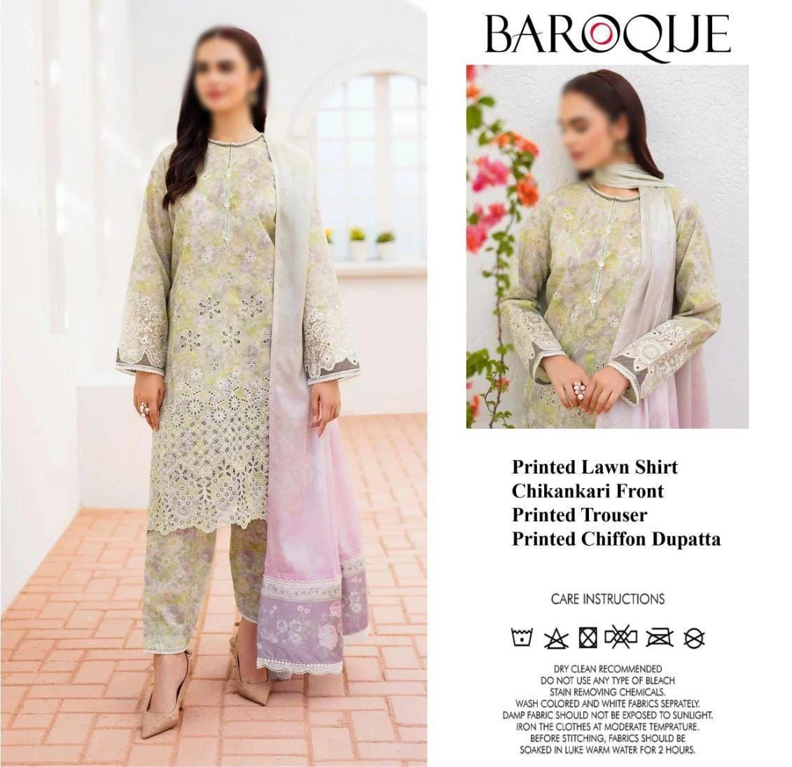 Baroque Lawn Suit