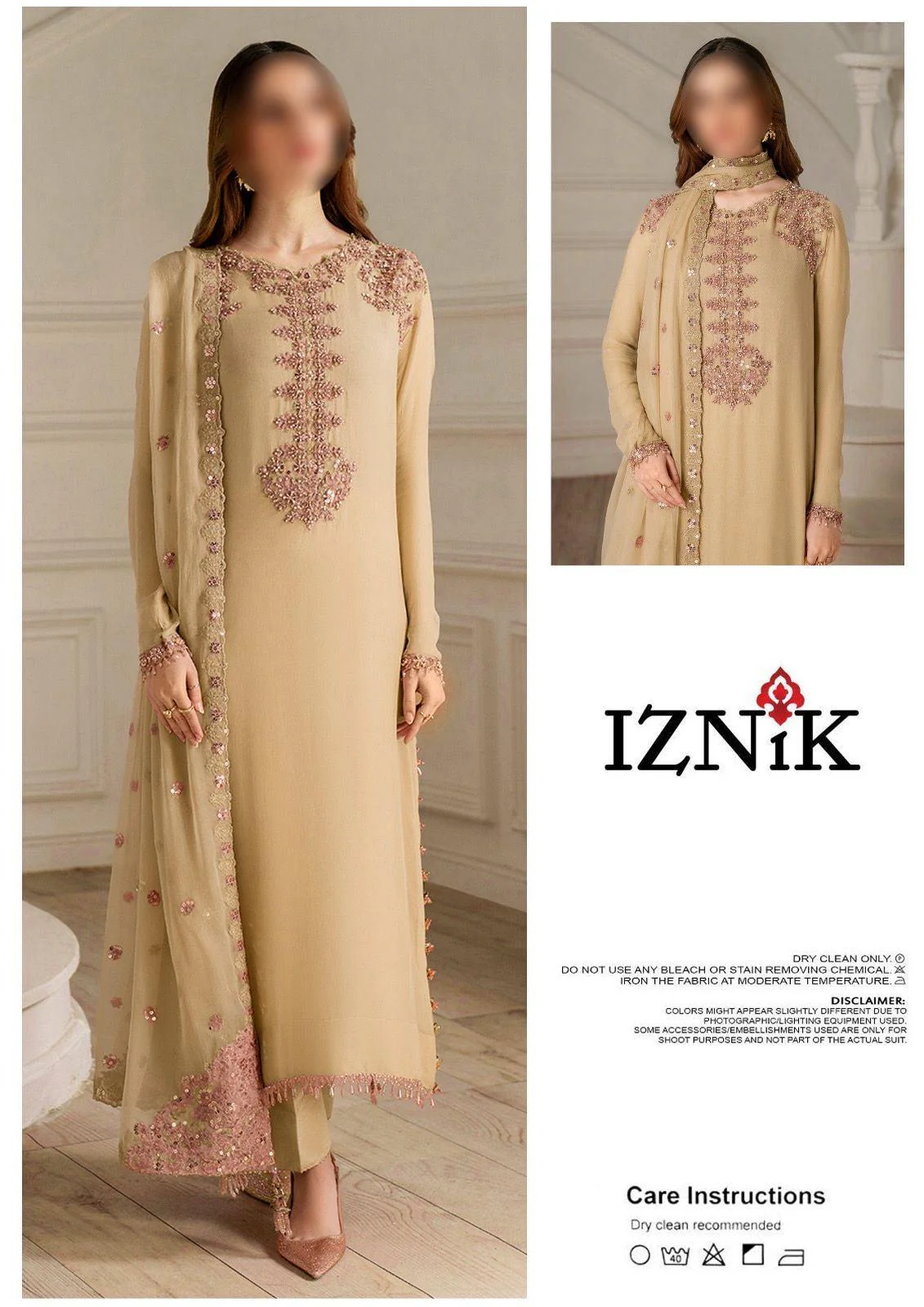 Iznik Chiffon Suit