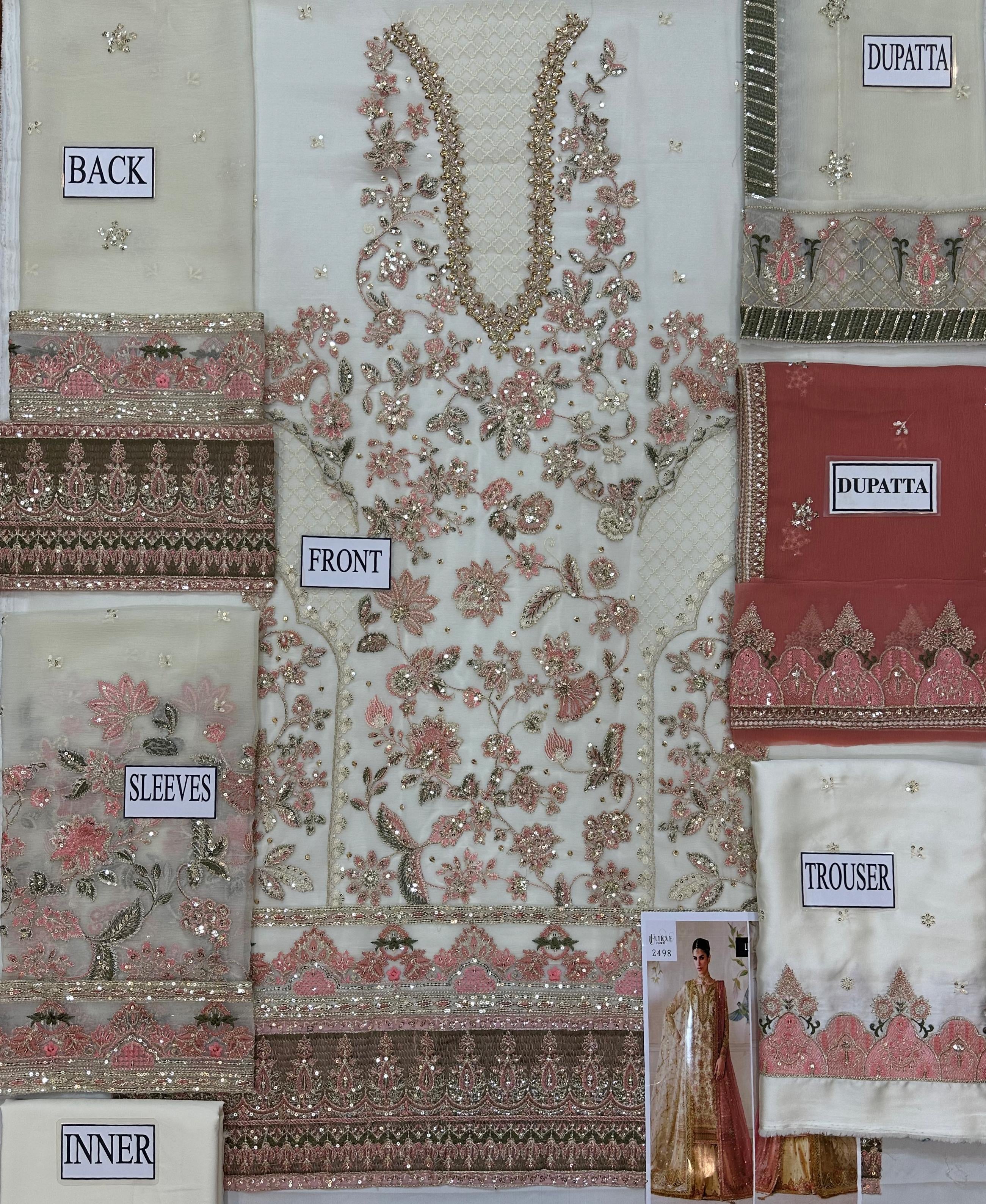 Baroque Chiffon Bridal Suit