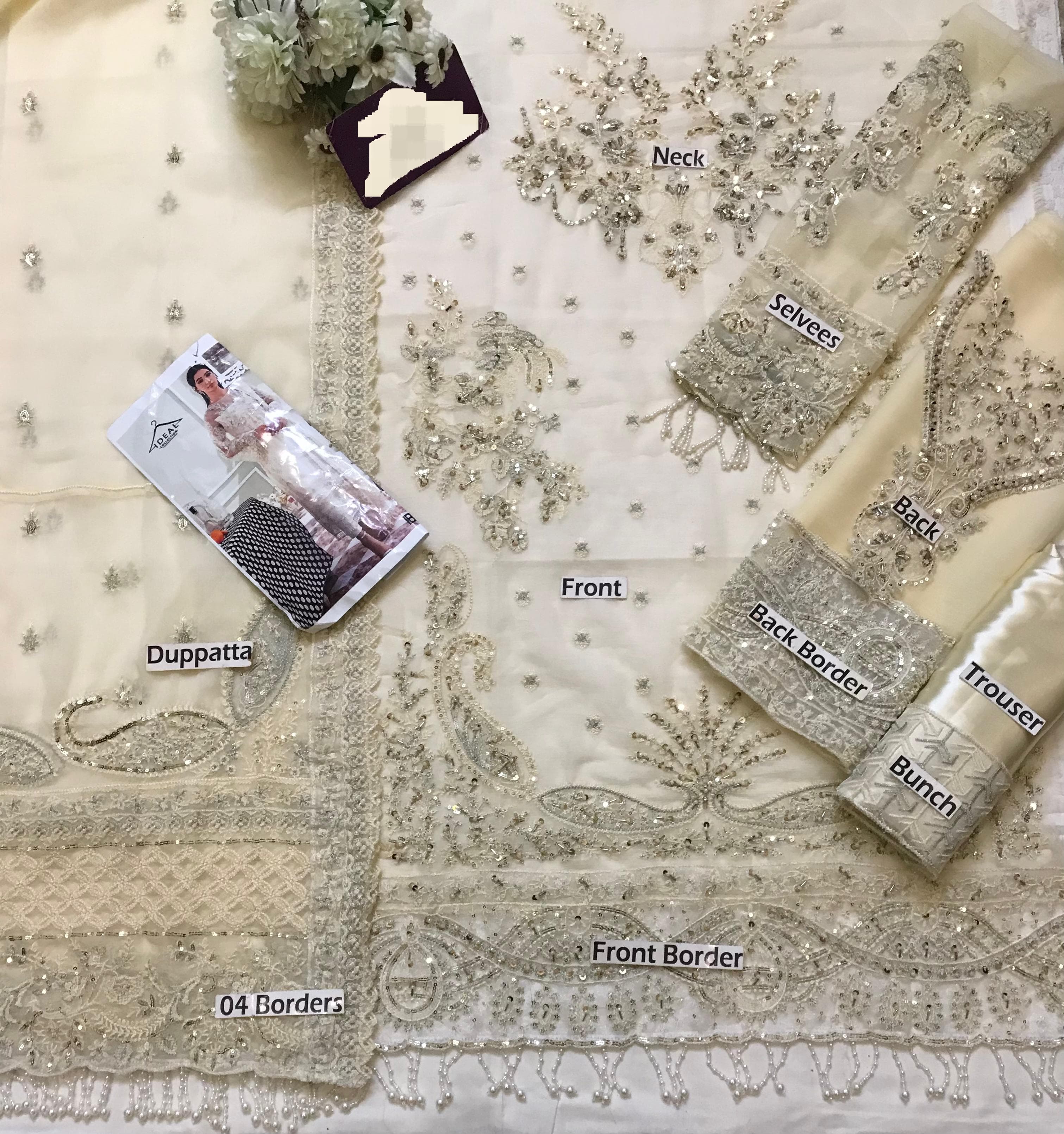 Imrozia Chiffon Suit