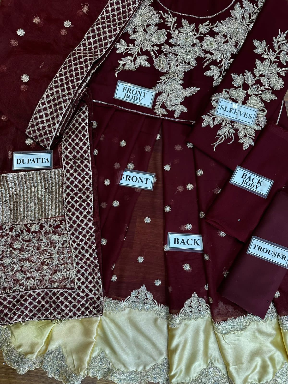 Ayeza Khan Chiffon Maxi