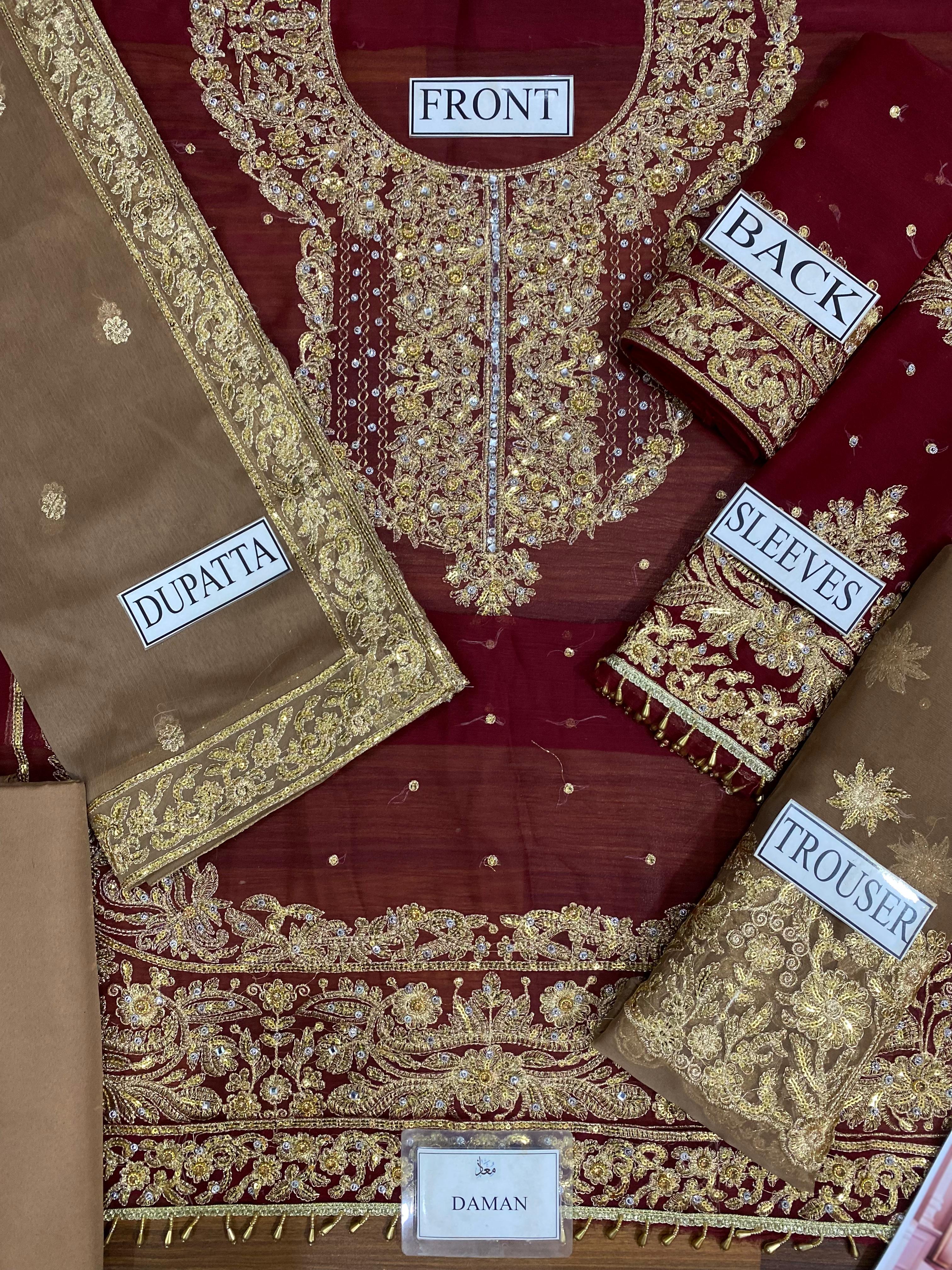 Alizeh Chiffon Bridal Suit