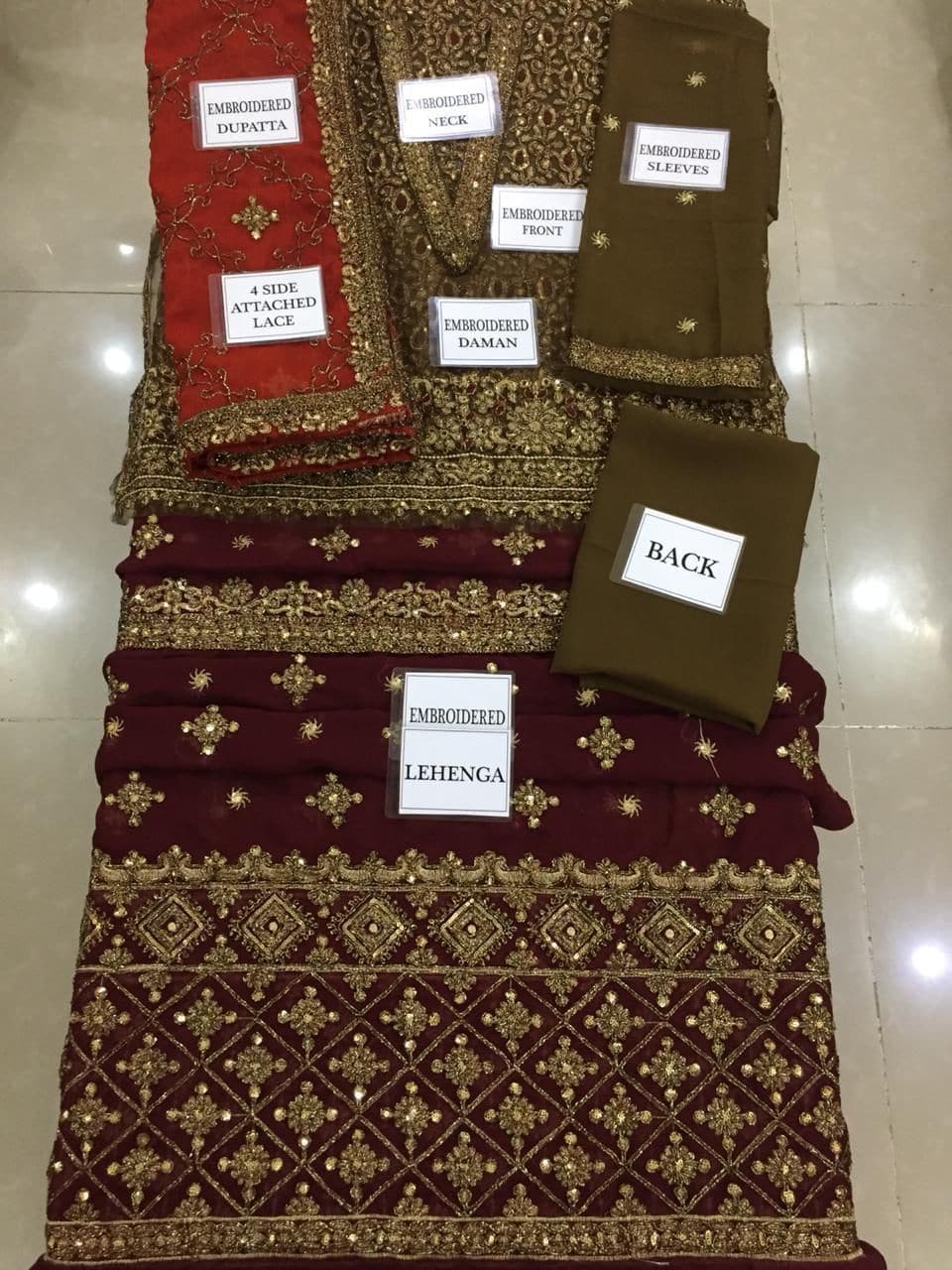 Ayesha Imran Chiffon Bridal Suit