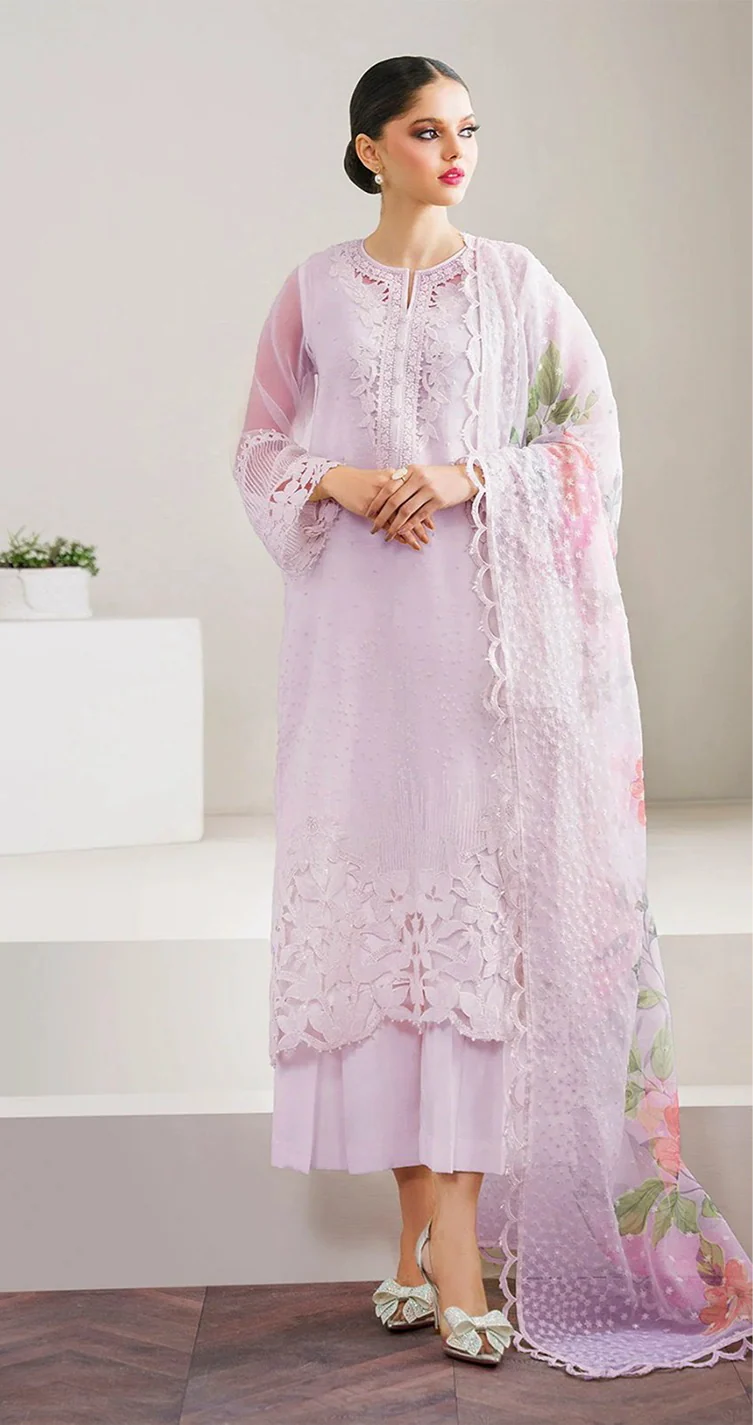 Baroque Organza Suit