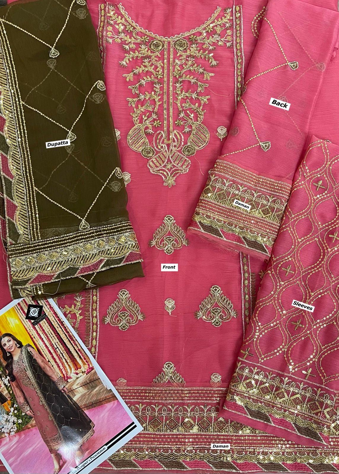 Asim Jofa Chiffon Suit