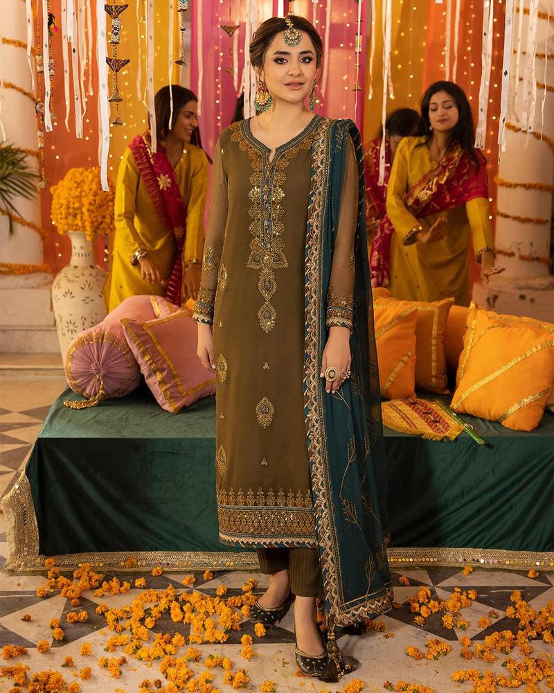 Asim Jofa Chiffon Suit
