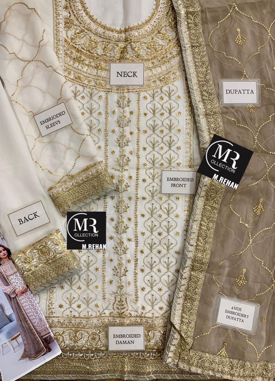 Asim Jofa Chiffon Suit