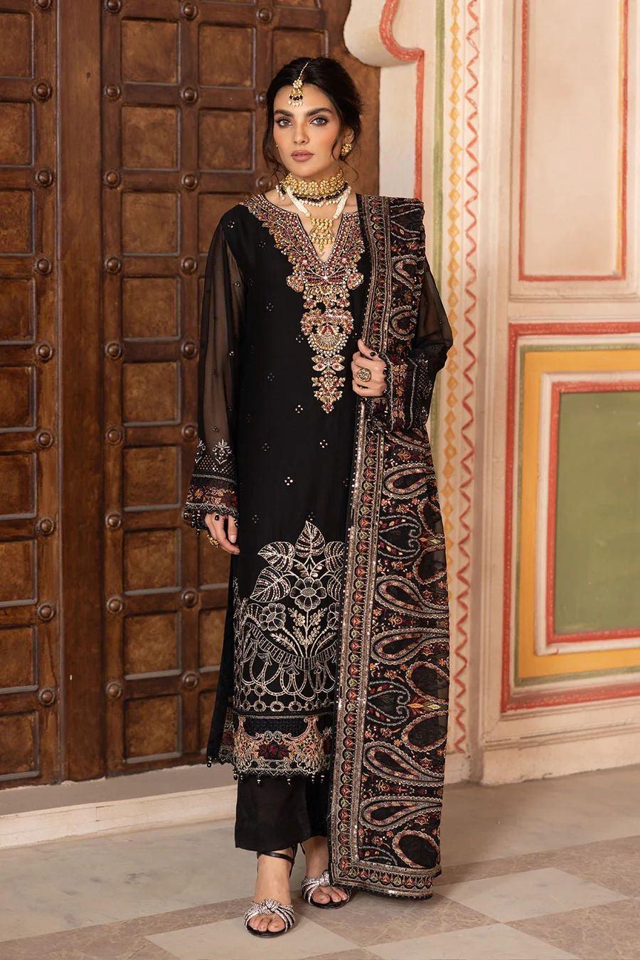 Ramsha Chiffon Suit