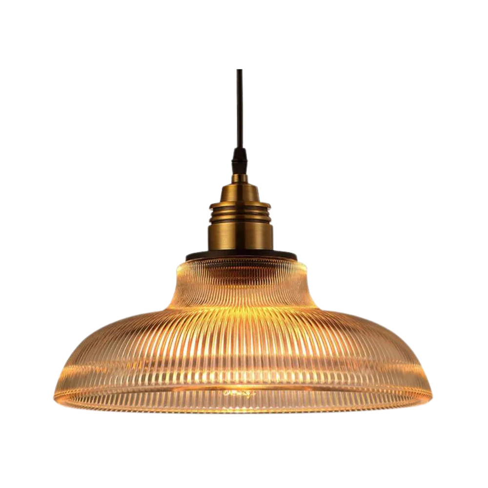 Lysandre | Lampe de plafond vintage avec verre élégant