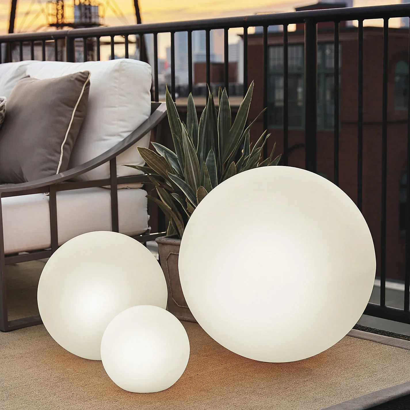 Celestya | Lampe de Jardin LED – Boule Décorative Lumineuse Extérieure