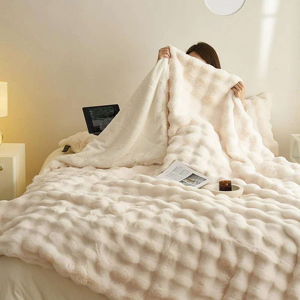 Douvéria | Couverture Polaire Double – Douceur Luxueuse & Chaleur