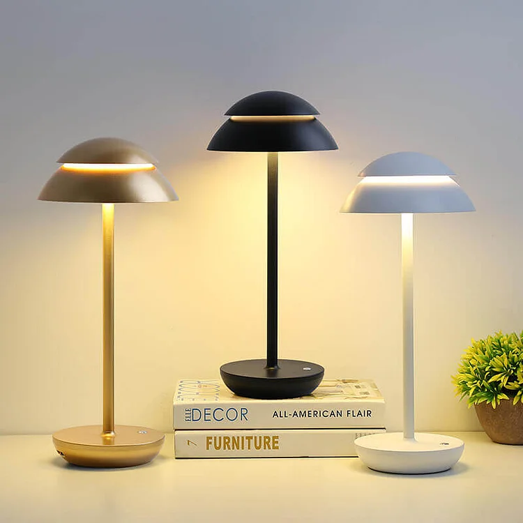 Nivara | Lampe de Table Sans Fil – Rechargeable Tactile et Élégante