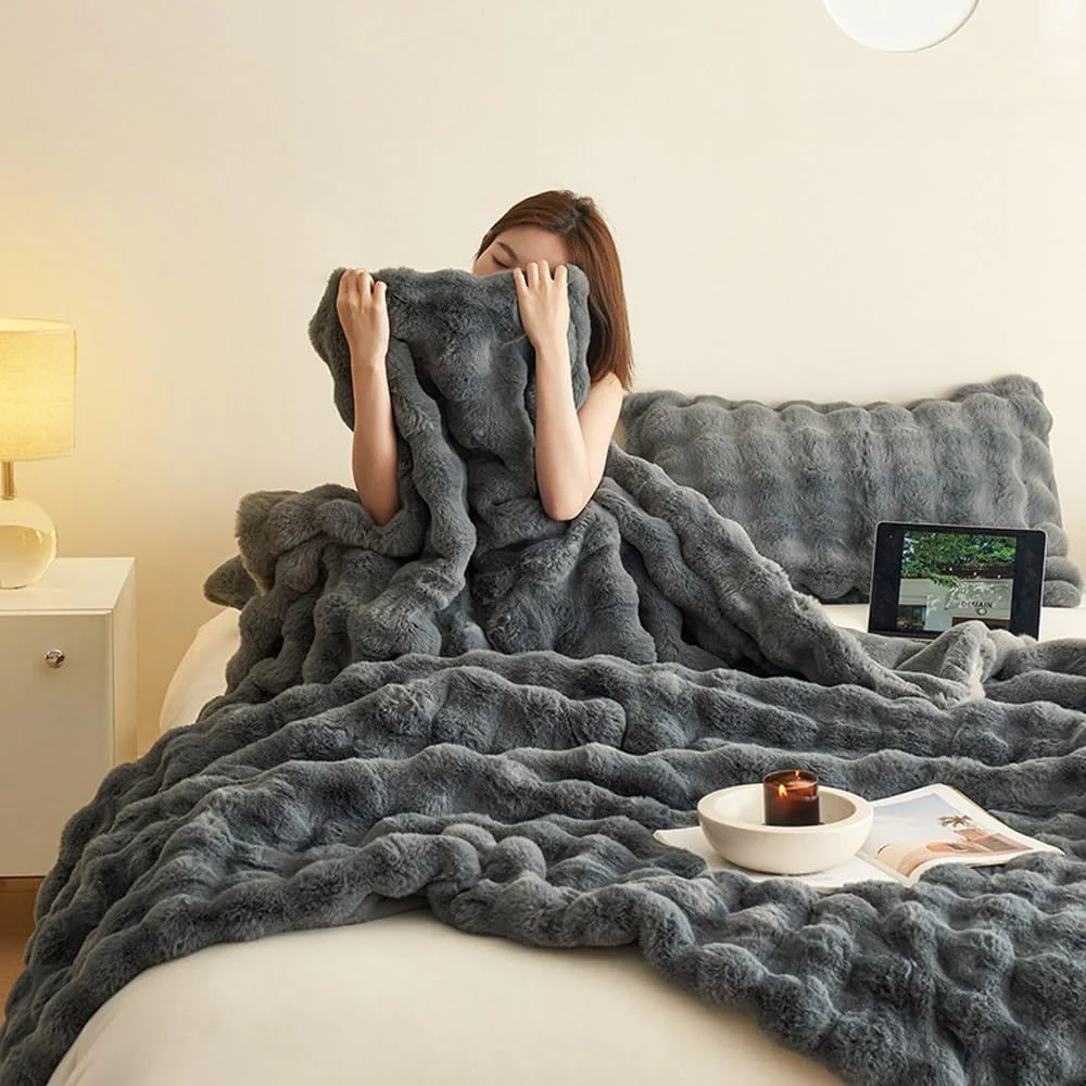 Douvéria | Couverture Polaire Double – Douceur Luxueuse & Chaleur