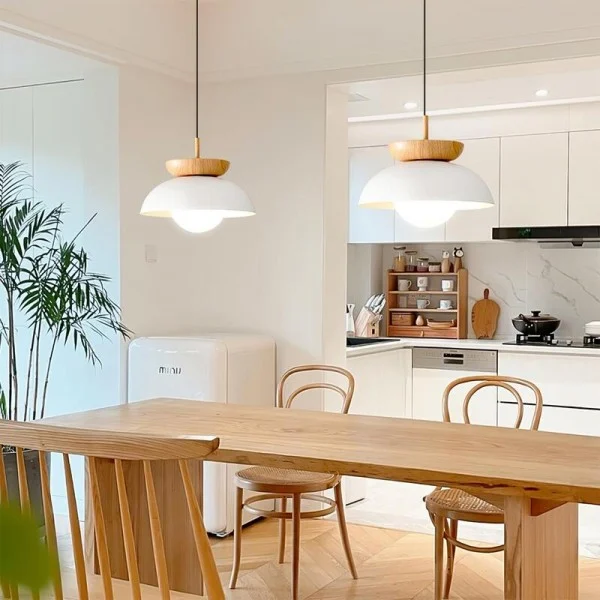 Skalys | Suspension Design – Ambiance Nordique à Lumière Chaleureuse