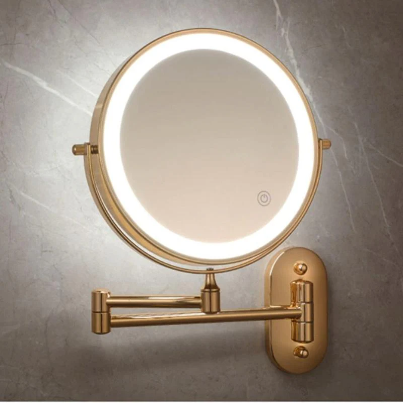 Miréva | Miroir Lumineux LED – Grossissement 5X & Éclairage Rechargeable