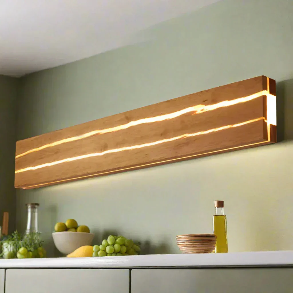 Armonia | Applique Murale LED Bois – Design Chic et Ambiance Naturelle