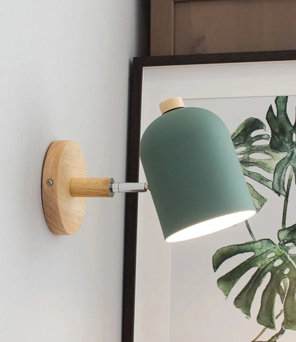 Élyvia | Applique Murale en Bois – Design Scandinave Élégant