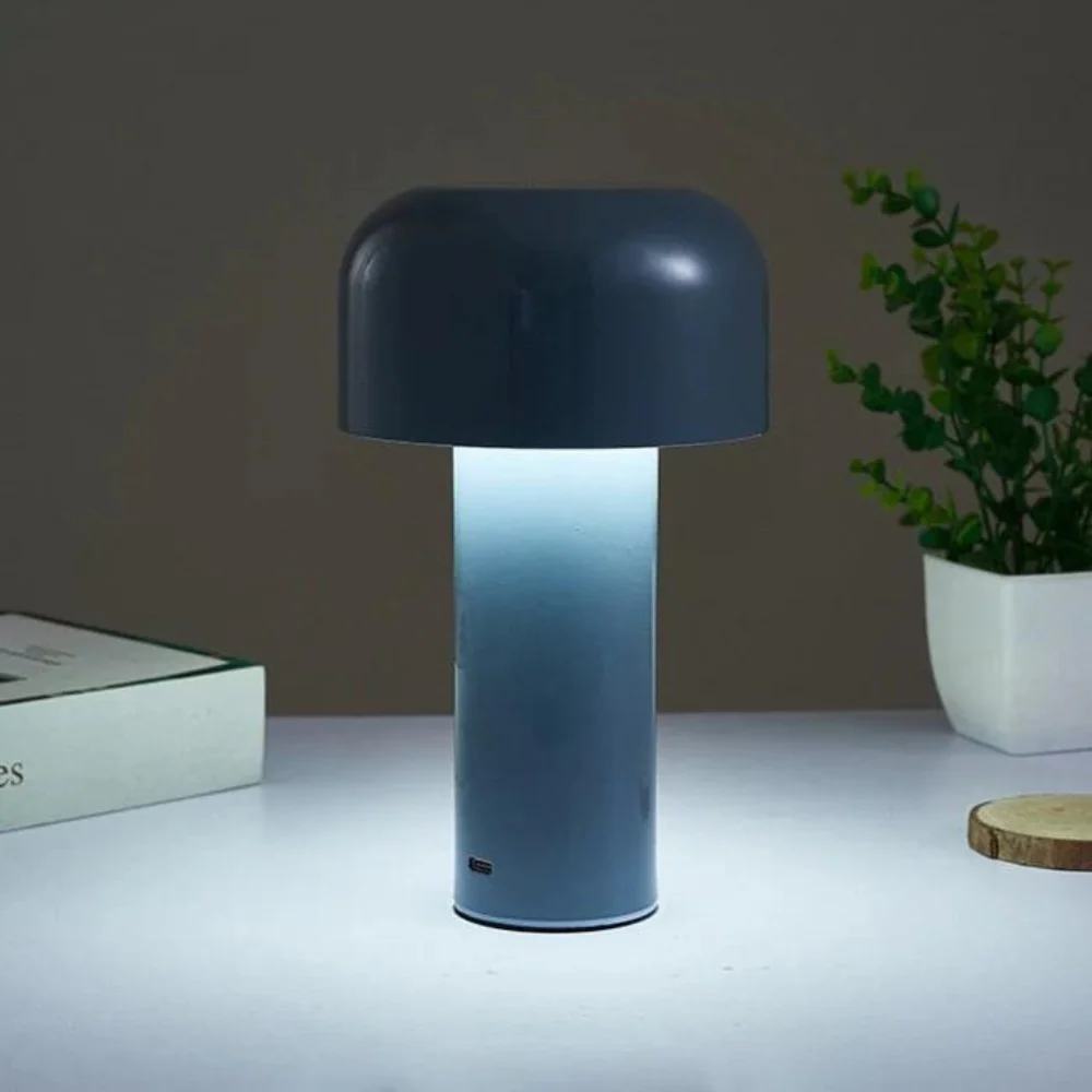 Lunaria | Lampe de Table Champignon Sans Fil Rechargeable