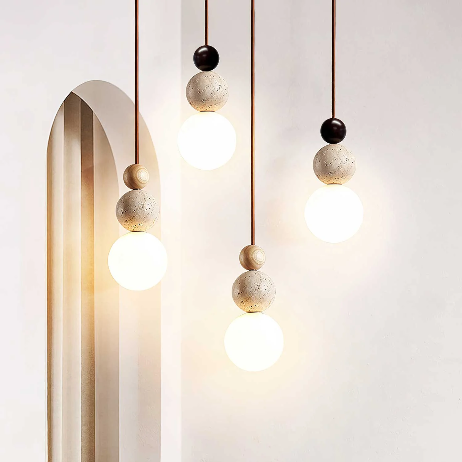 Terranova | Lampe Suspendue – Élégance naturelle design harmonieux