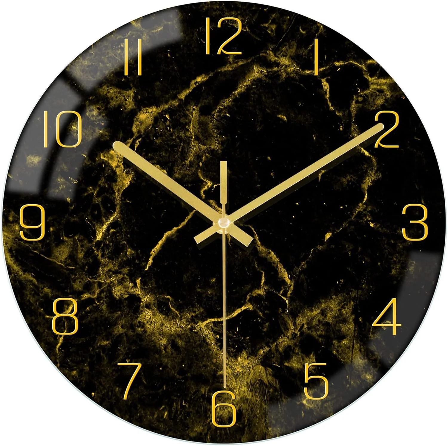 Vitréa | Horloge Murale Design – Élégance Artistique en Acrylique Moderne