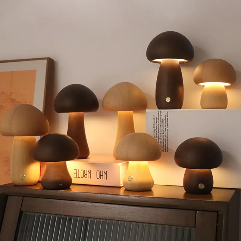 Myrelia | Lampe Tactile LED – Veilleuse Champignon à Lumière Douce