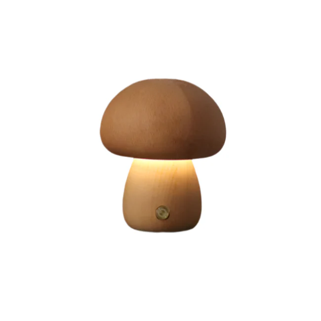 Sylvéra | Lampe Champignon – Élégance Naturelle et Rechargeable