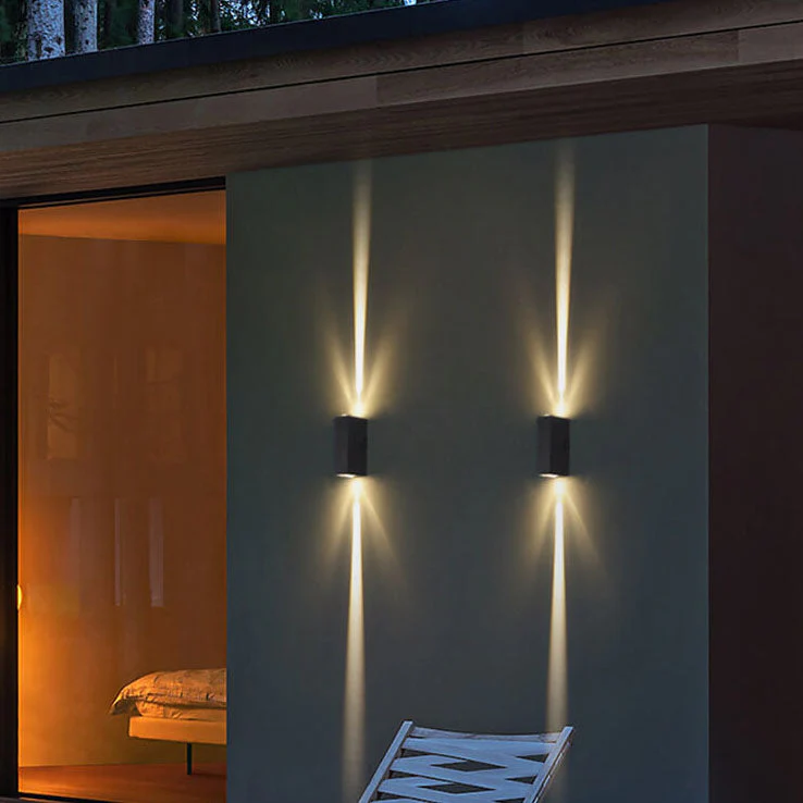 Noctéra | Applique Murale LED Extérieure – Design Moderne et Étanchéité Élégante