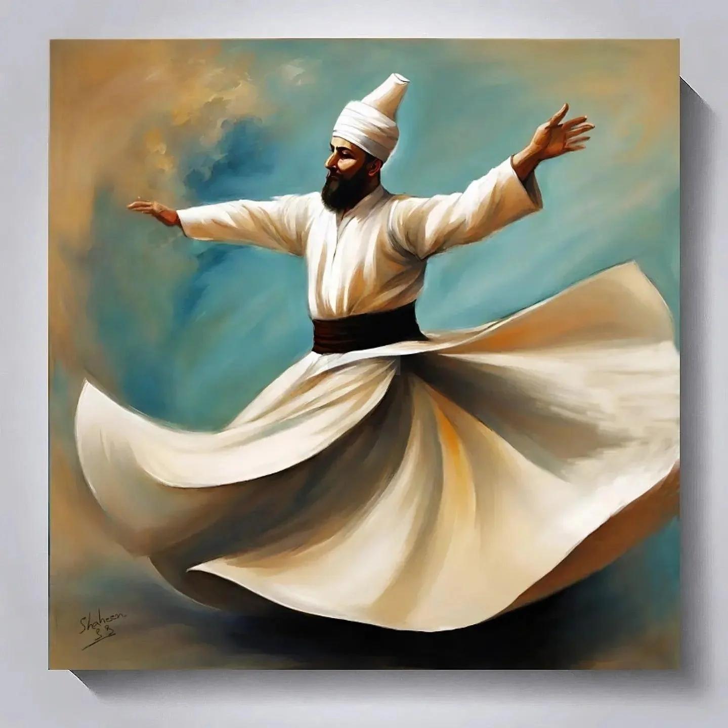 Sufism | Handmade Painting | Home Decor | Wall Decor