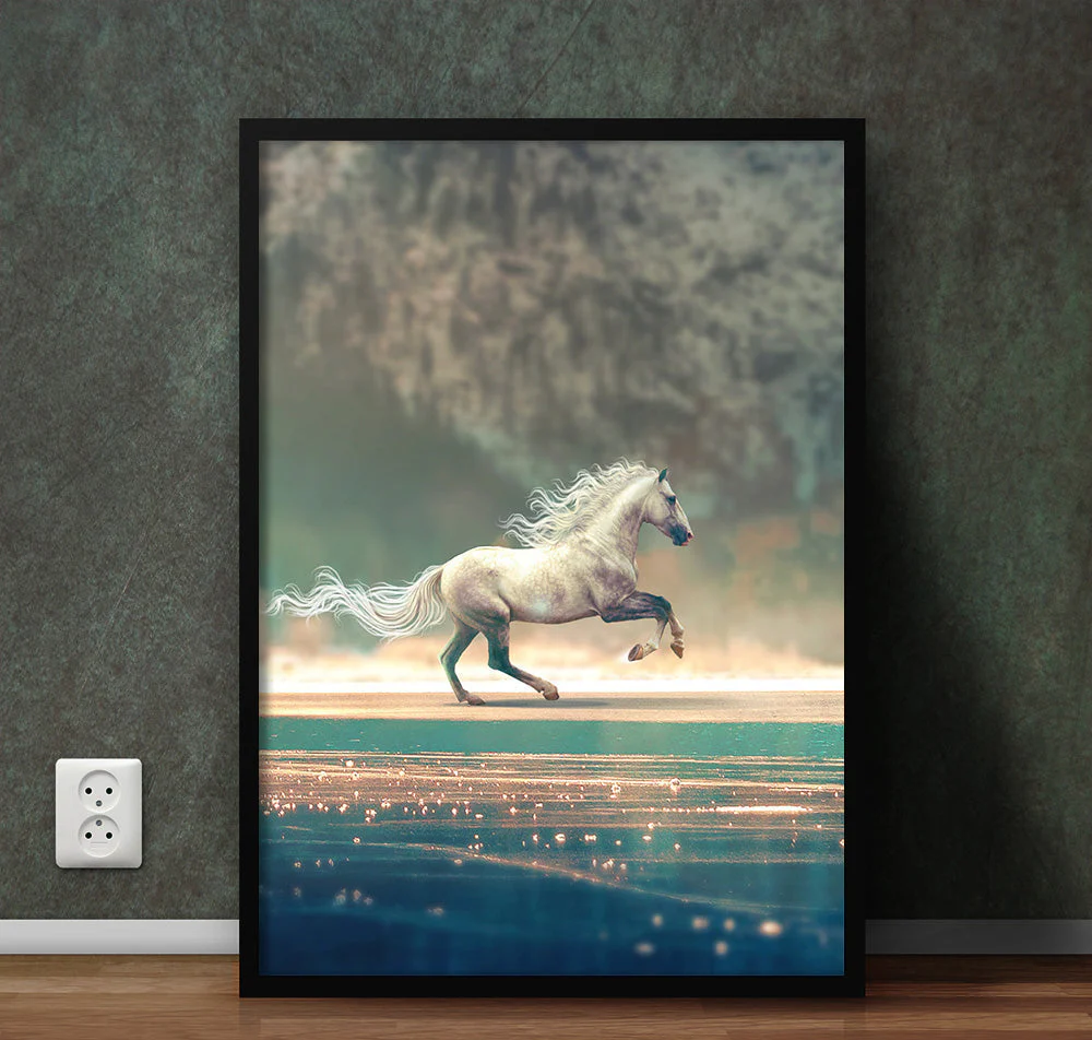 Running Horse | Animal Poster Wall Art