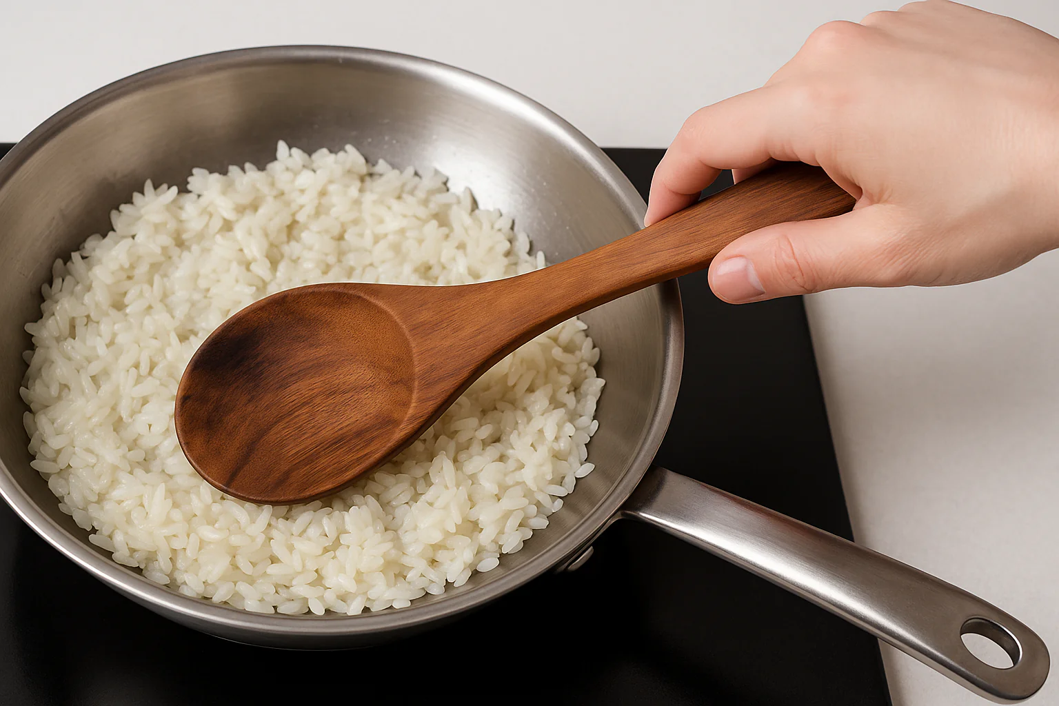Non Polished Rosewood Cooking Spoon �?Handmade, Chemical Free, Eco-Friendly Wooden Utensil for Stirring, Serving & Safe Non-Toxic Kitchen Use