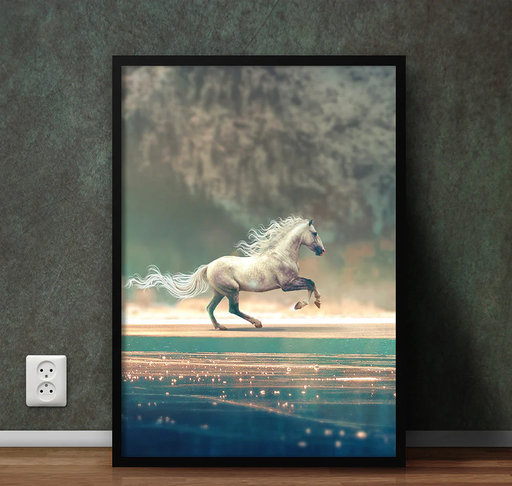 Running Horse | Animal Poster Wall Art