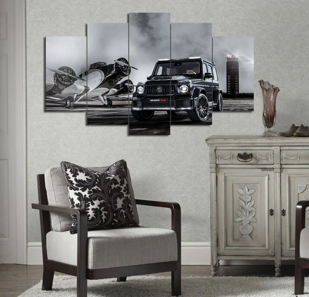 Mercedes Brabus 800 (5 Panel) Cars Wall Art