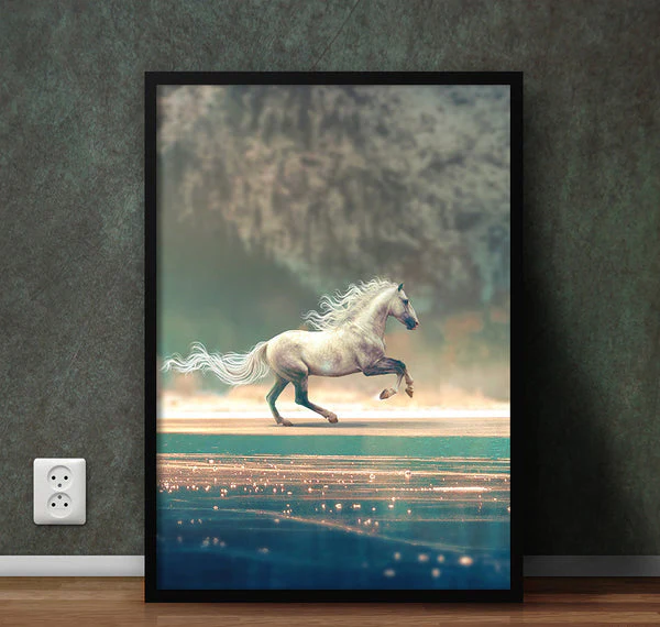 Running Horse | Animal Poster Wall Art
