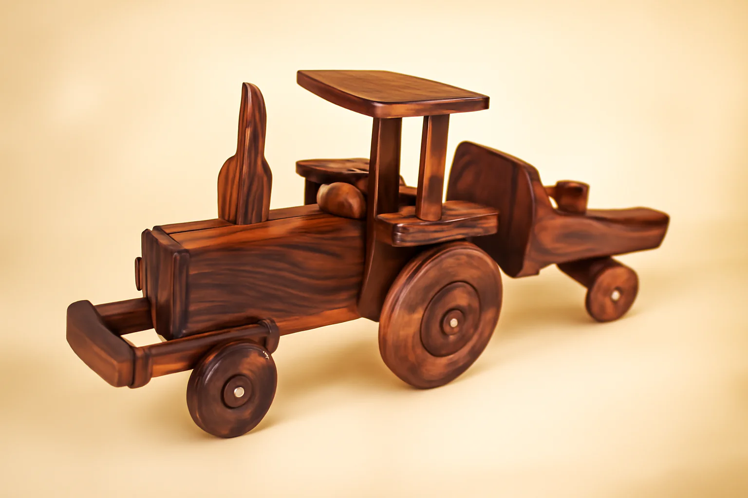 John Deere Tractor Toy with Spreader - Durable Farm Equipment Playset for Kids, Realistic Farming Role Play, Collectible Agricultural Toy