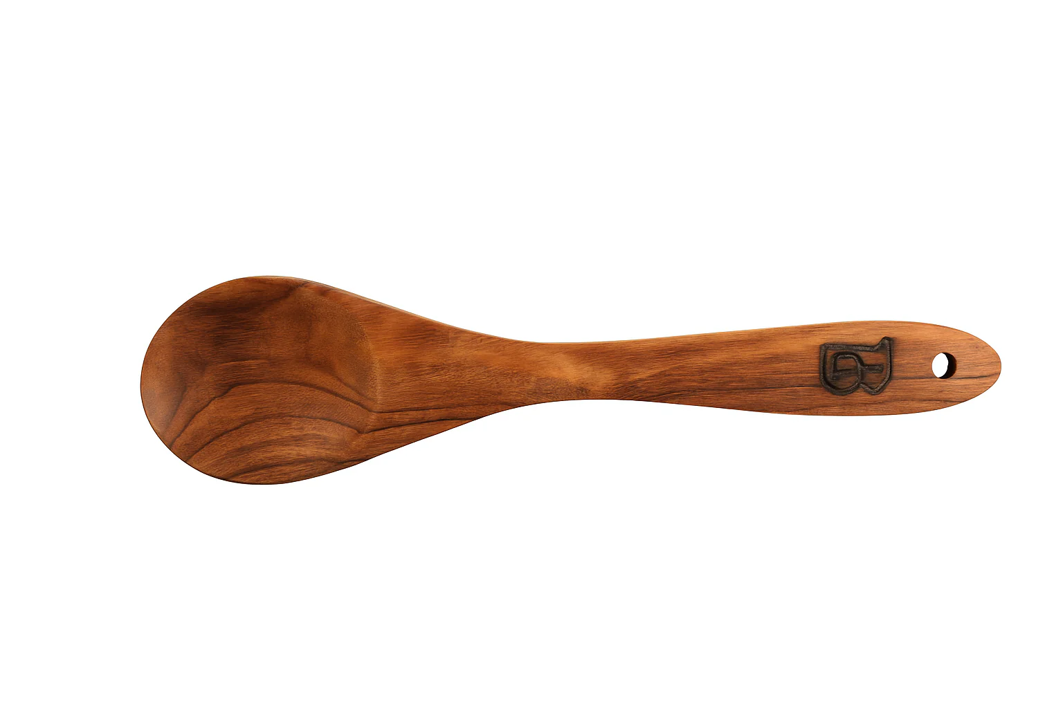 Non Polished Rosewood Cooking Spoon �?Handmade, Chemical Free, Eco-Friendly Wooden Utensil for Stirring, Serving & Safe Non-Toxic Kitchen Use